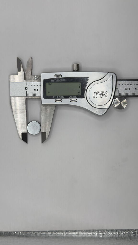 Iman de neodimio 1/2 pulgada