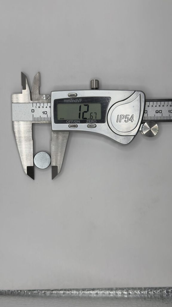 Iman de neodimio 12 mm